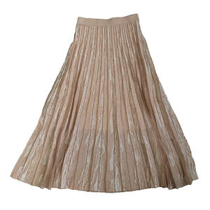 Proenza Schouler Womens Pleated Midi A Line Skirt Size XS Elegant Wool Blend
